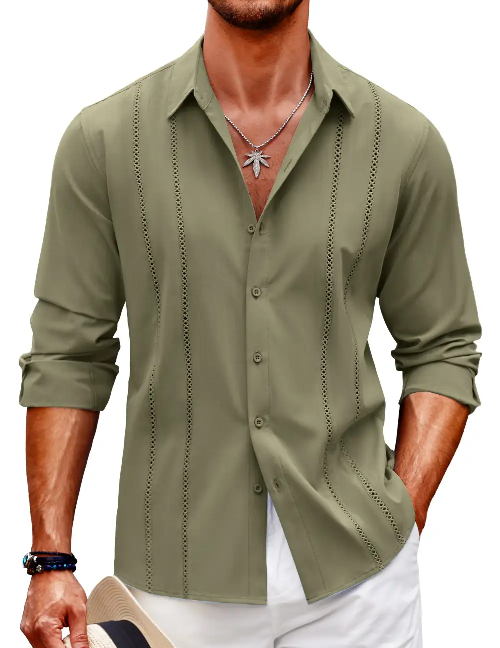 Casual Long Sleeve Button Down Shirt
