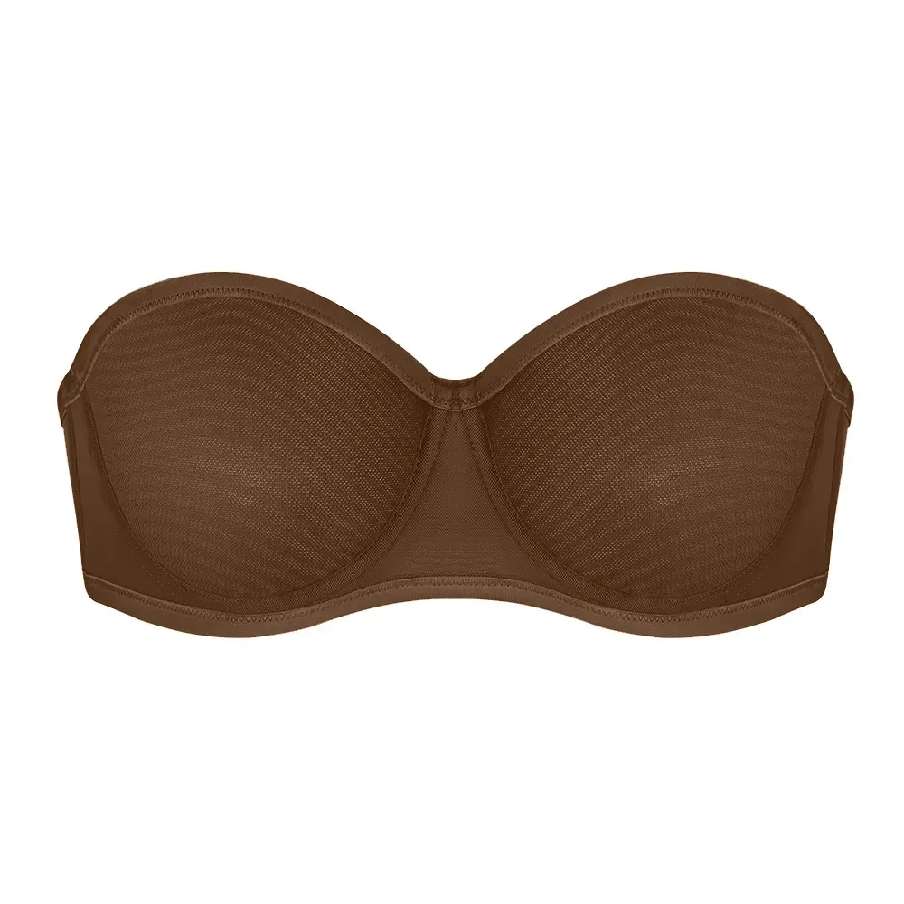 Women's Convertible Strapless Bra With Tummy Control