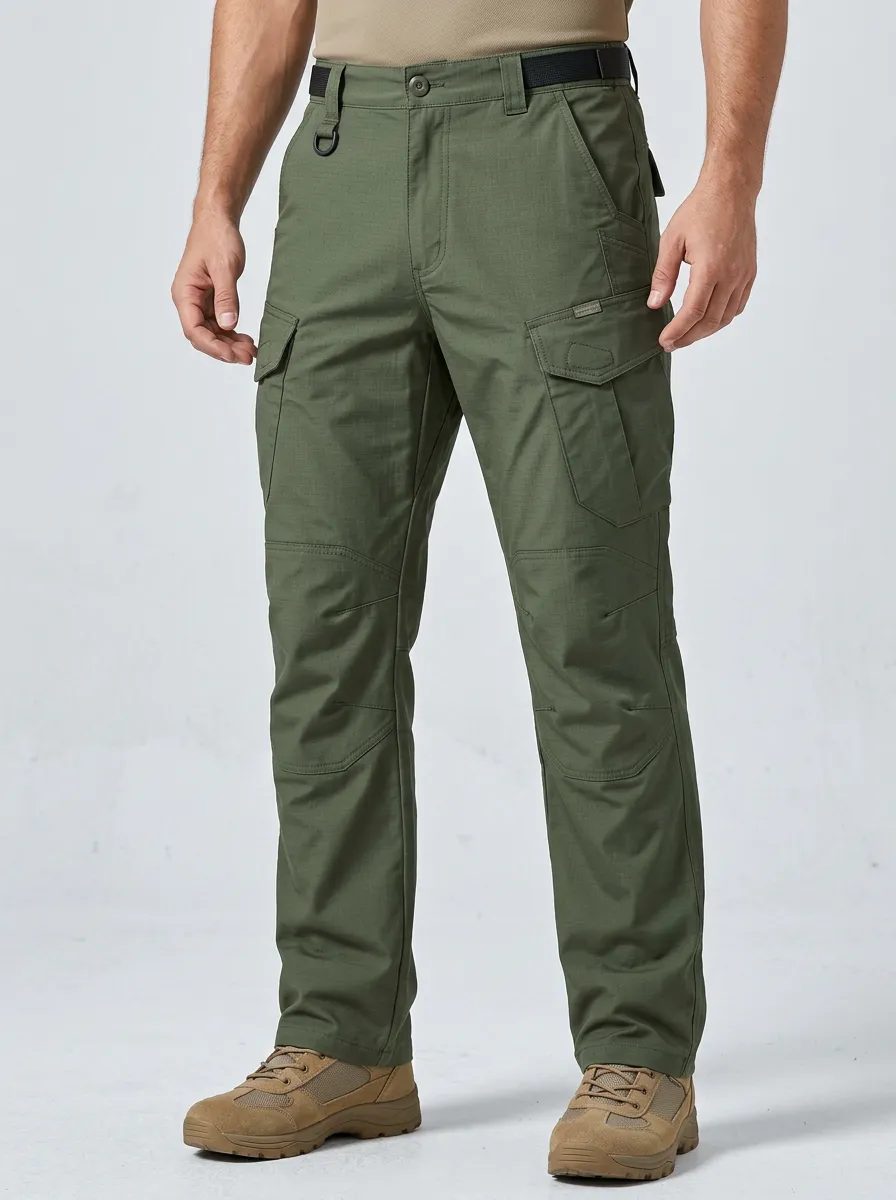 Outdoor-Ready Outdoor Utility Look Men's Work Pants