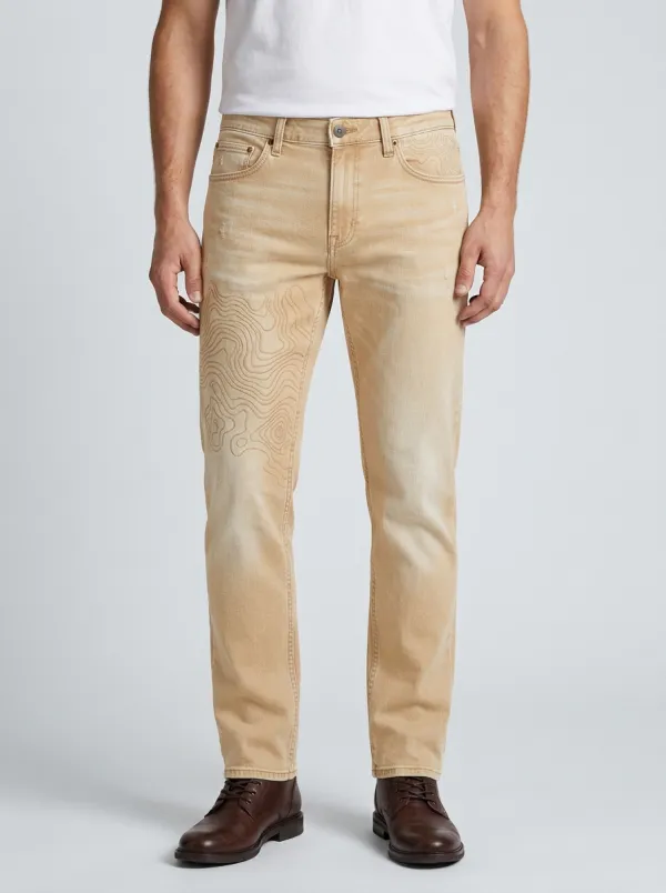 Explorer Topographic Map Jeans