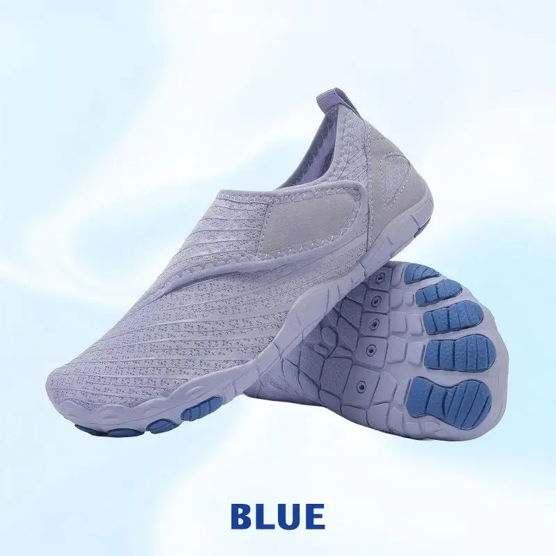 Wide Toe Box Waterproof Barefoot Shoes For Seniors