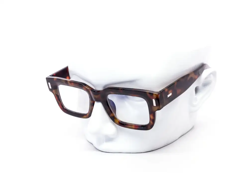 12-Pack Chunky Square Blue Light Glasses