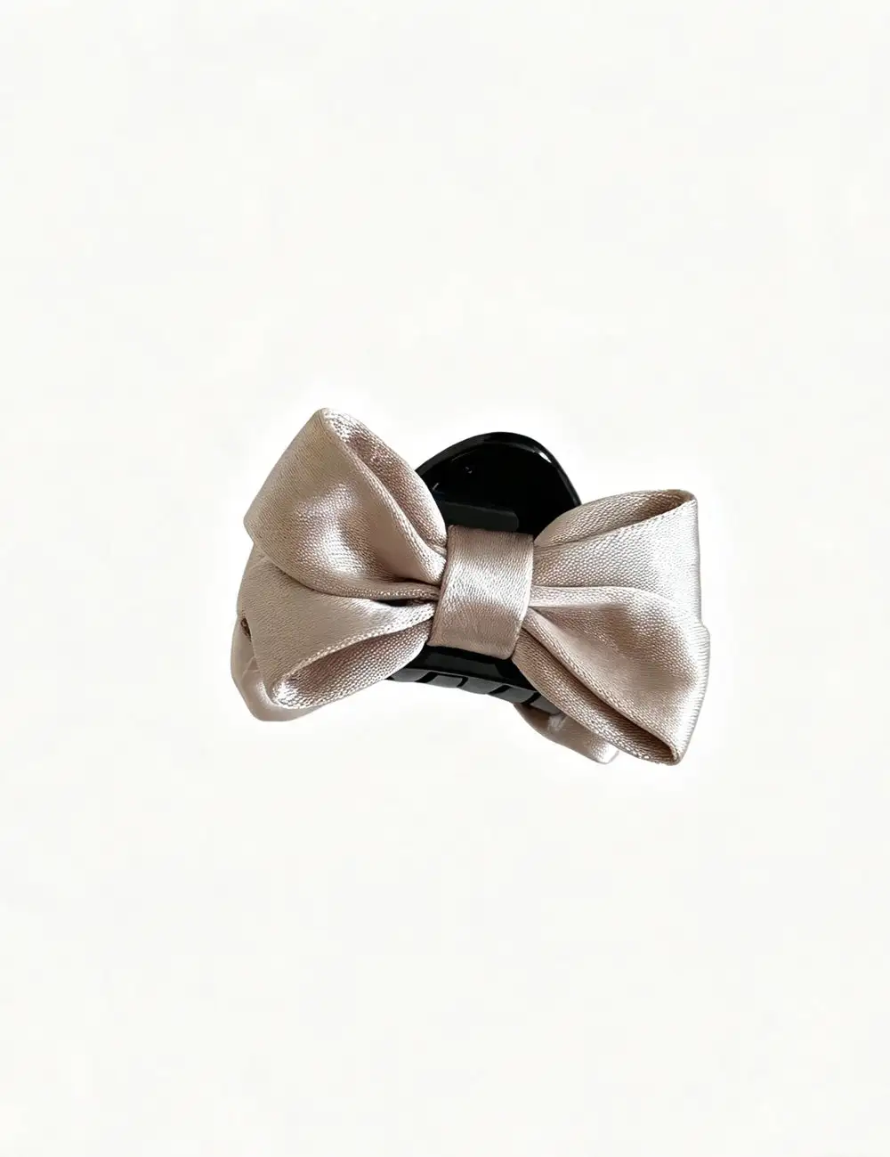 Satin Bow Shape Hair Clip Claw