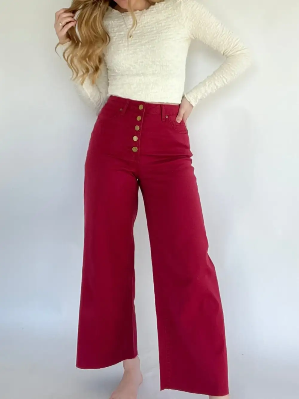Leisure Stroll Wide Leg Pants