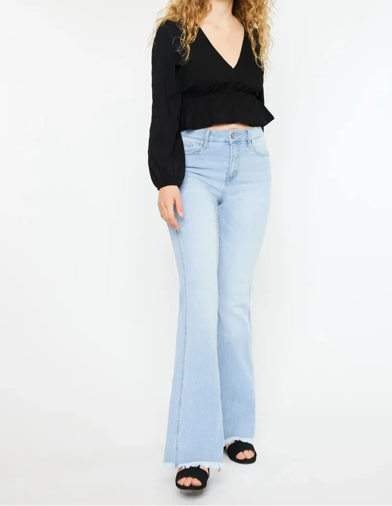 High Rise Elevated Flare Jeans
