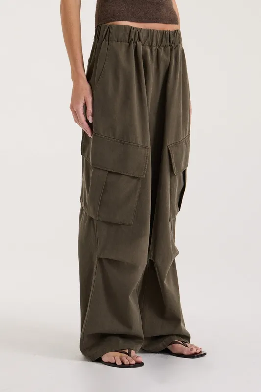 Canopy Washed Pull-On Utility Pants
