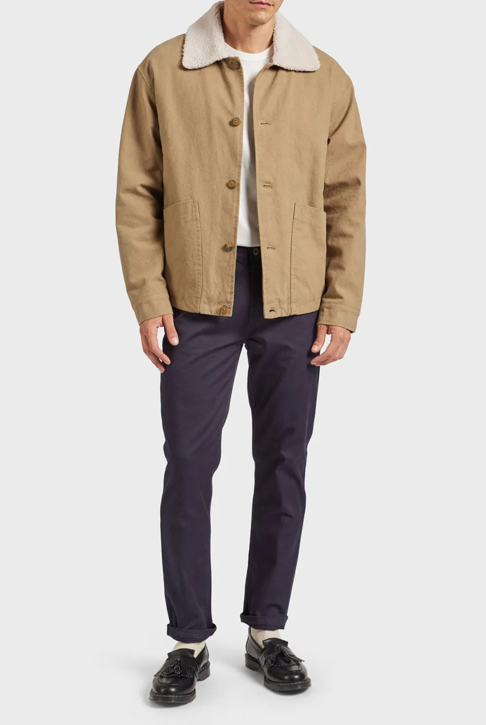 Sherpa Oversized Cotton Jacket