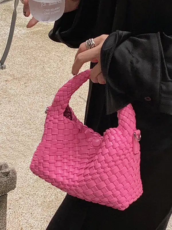 Everyday Woven Shoulder Bag