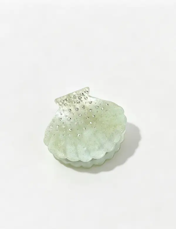 Pearl Seashell Shape Hair Hair Claw Clip