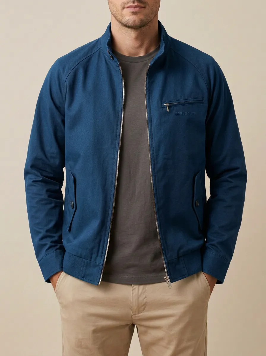 Open Route Zip Collar Jacket