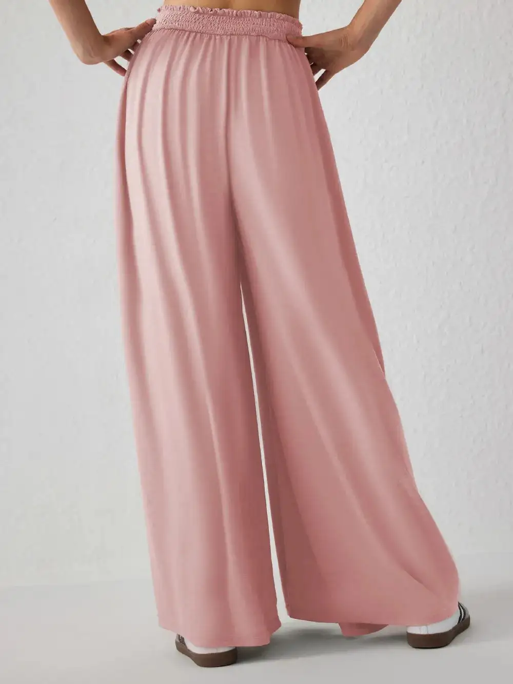 Flowy High Waist Wide Leg Pants