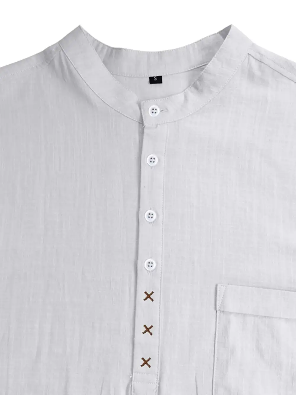Classic Short-Sleeve Linen-Blend Polo Shirt