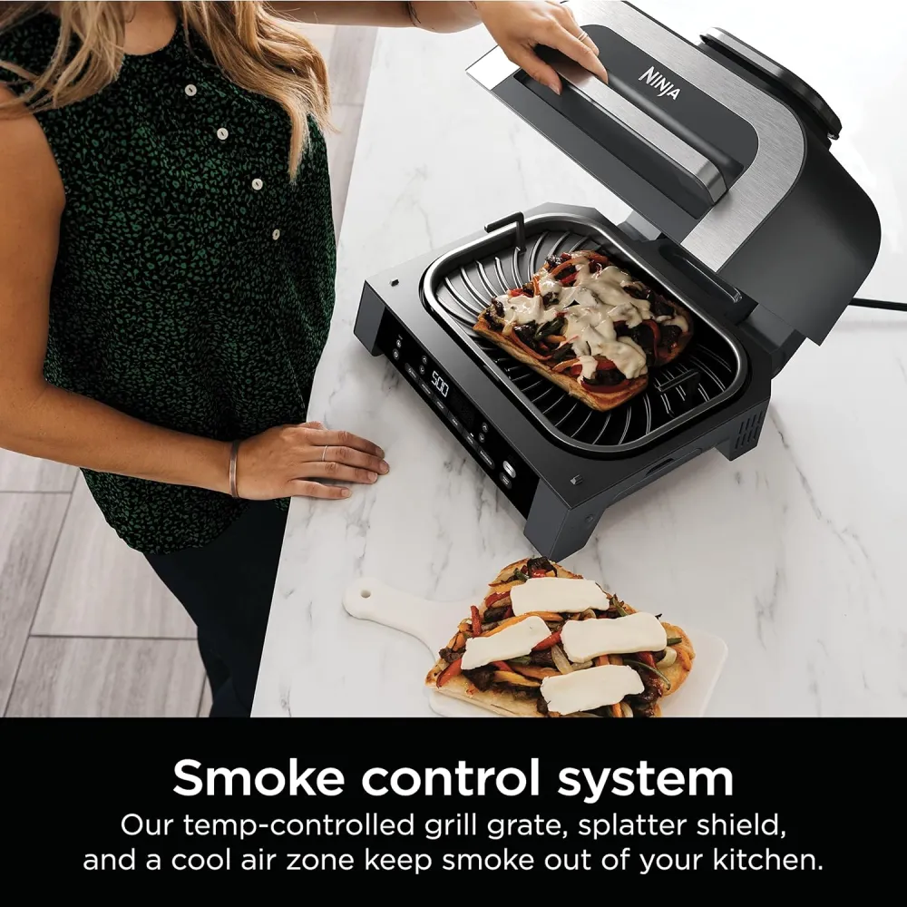 Ninja EG201 Foodi 6-in-1 Indoor Grill with Air Fry