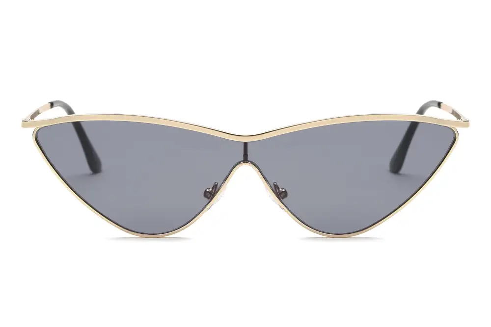 Metal Cat-Eye Sunglasses