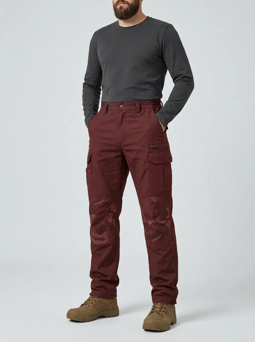 Unisex Off-Grid Camo Tactical Work Pants