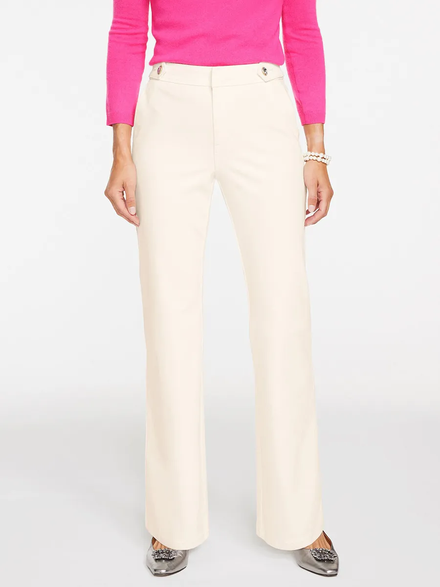 Women'S Stylish  High-Waisted Flared Pants