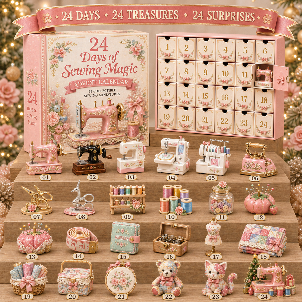 A Little Sewing Surprise for Each December Day — product detail 5