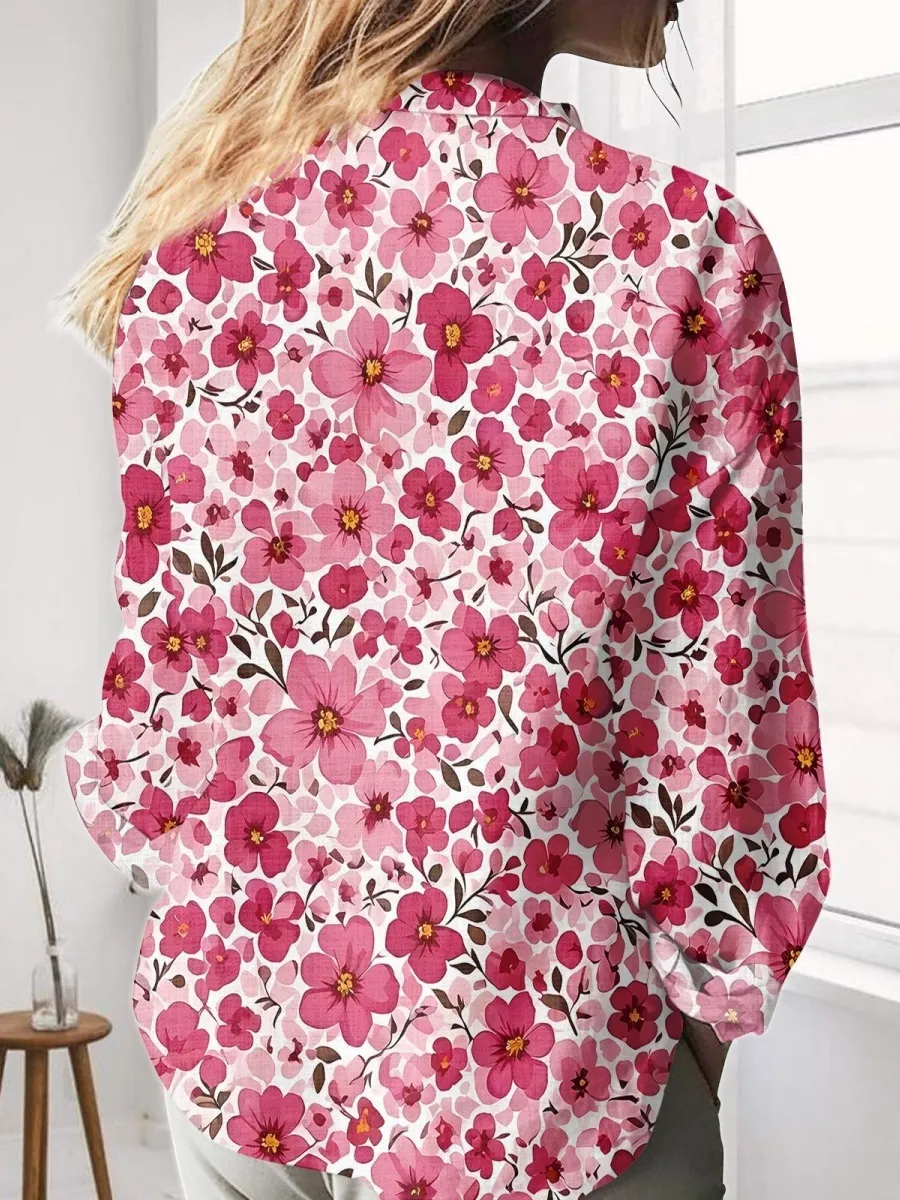 Casual Cherry Blossom Shirt