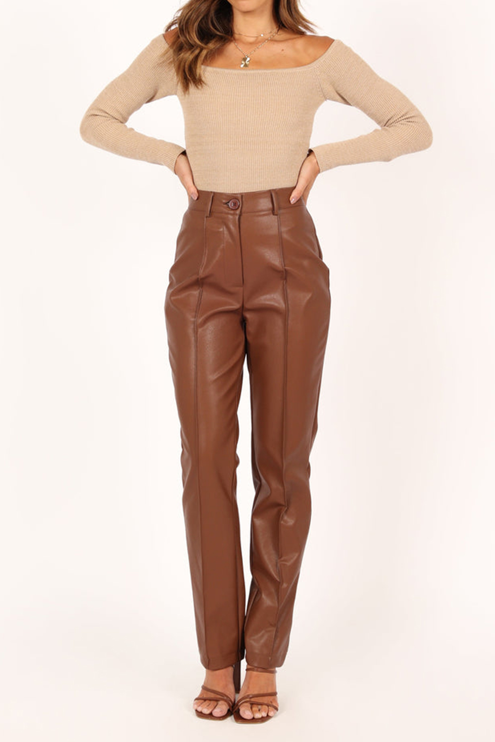 LEATHER NOBLE PANTS