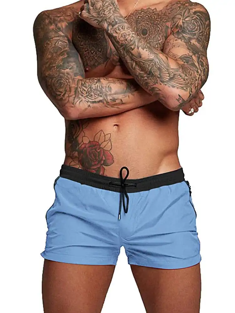 Men's Classic Slim Gym Sport Shorts