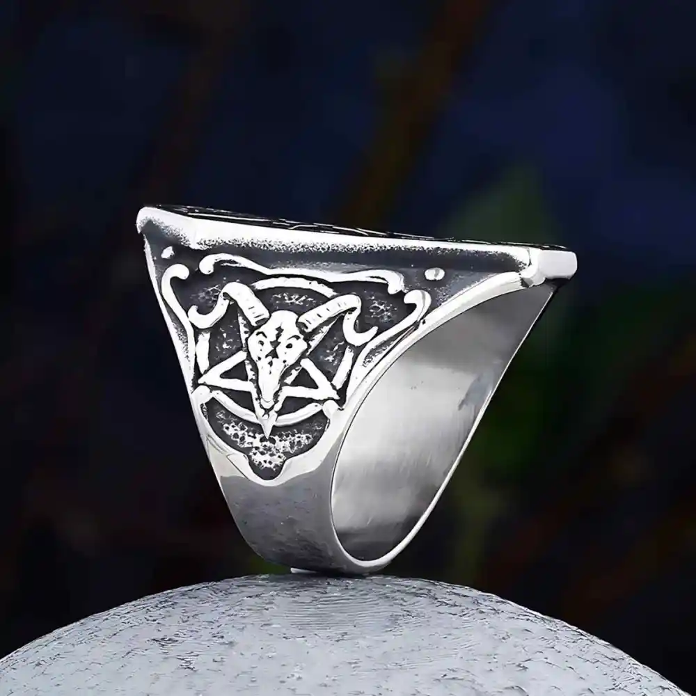 Men's Coffin Ring
