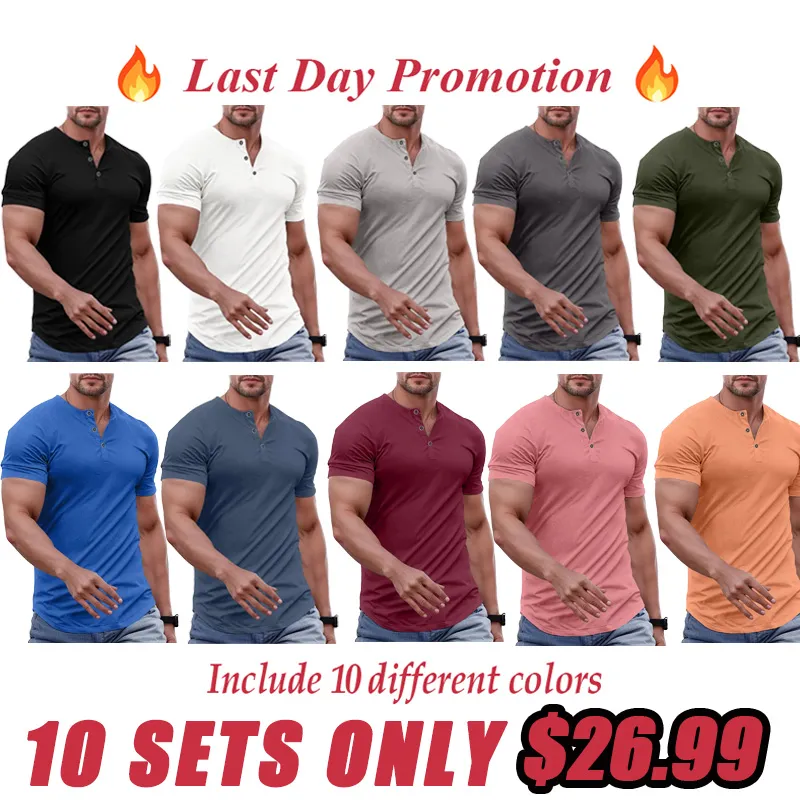 Men's Solid Color Slim Fit Longline T‑Shirt