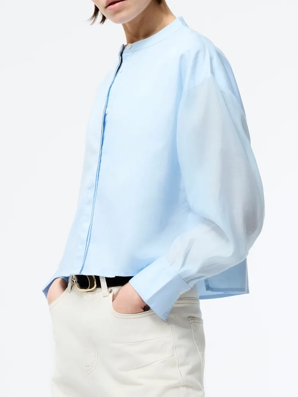 Loose Drop Shoulder Cotton Business Shirt