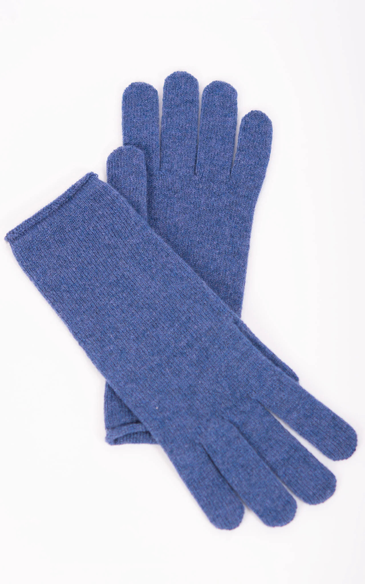 Silky Soft Cashmere Five-Finger Gloves