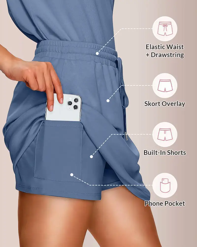 Two-Piece Skort Set