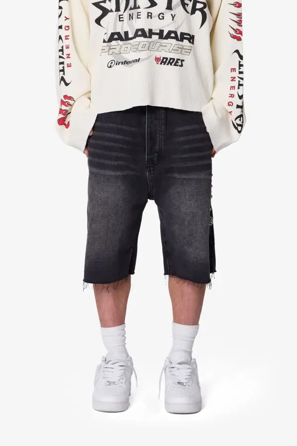 Baggy Denim Shorts