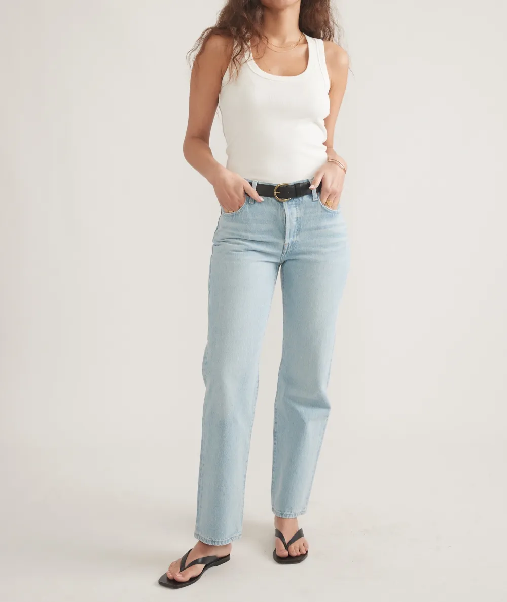 Basic Plain White Sleeveless Tank