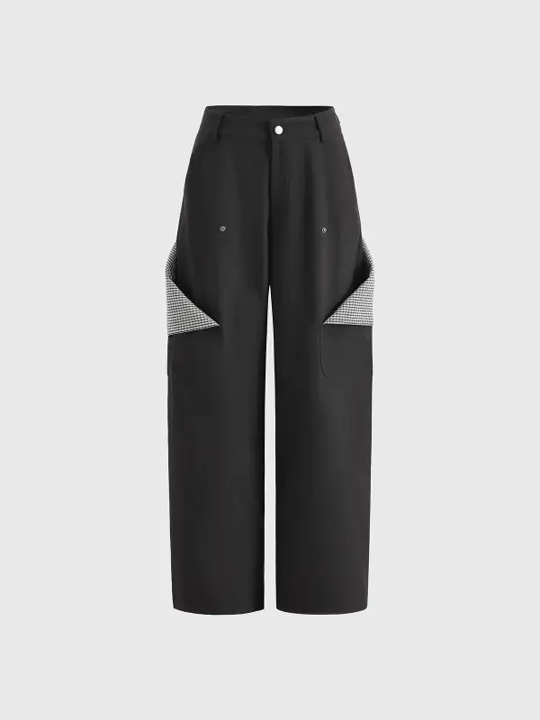 Plaid Cargo Pants
