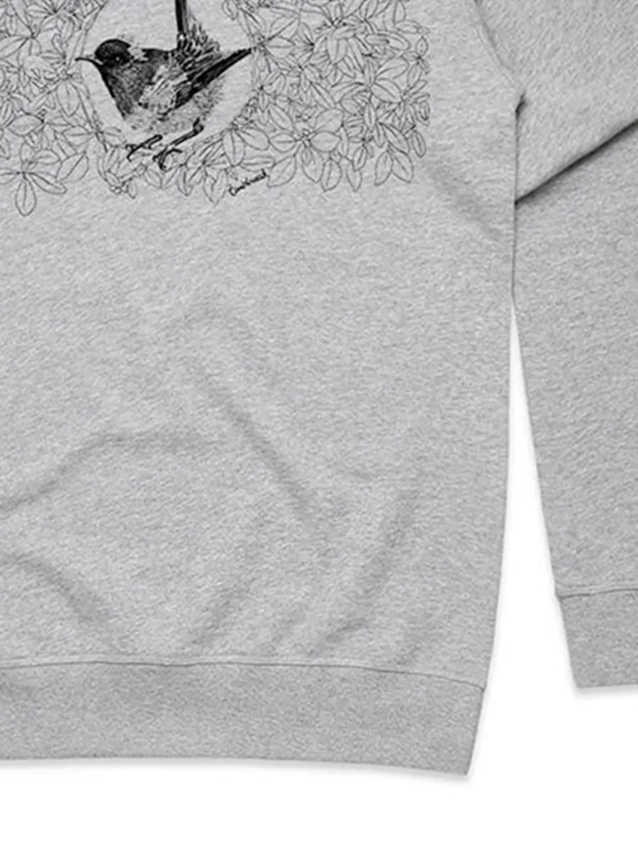 Fashion art parrot pattern versatile casual sportswear shirt