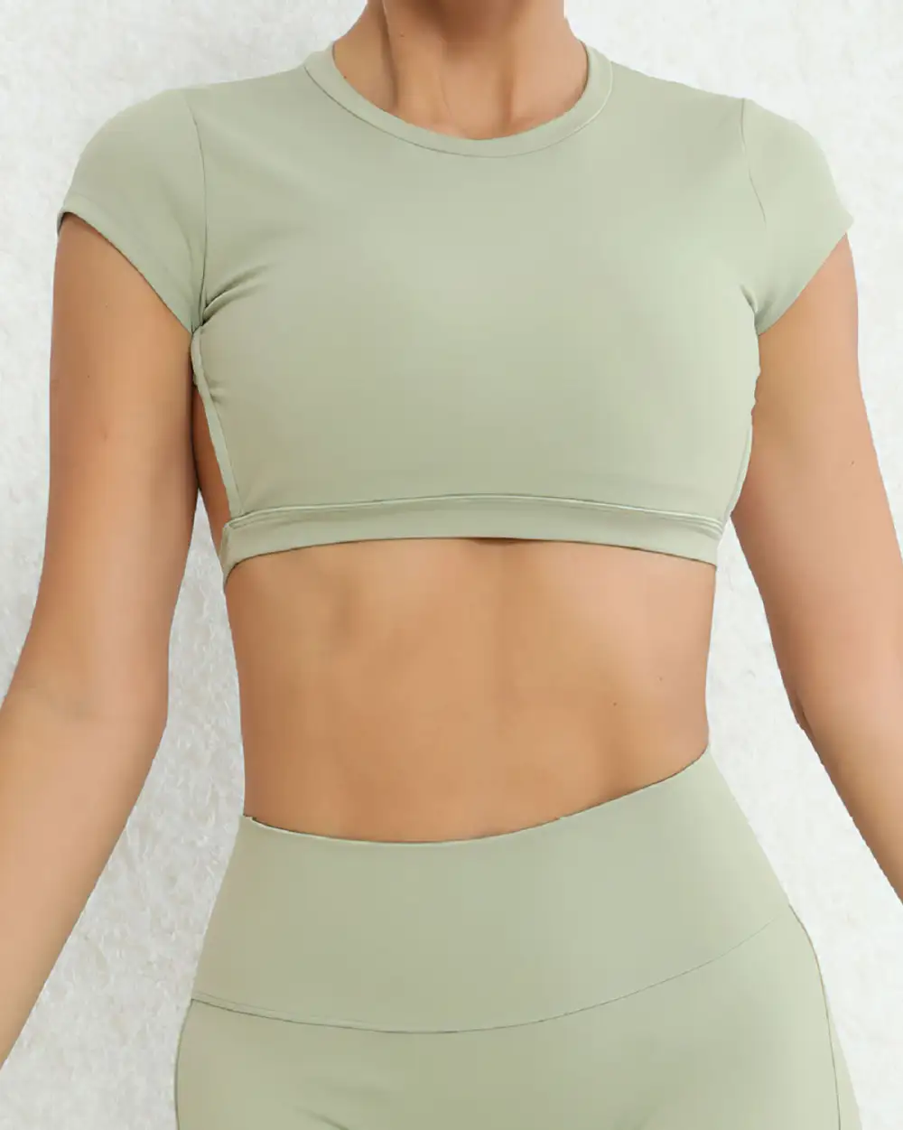 Sleek Active Cropped T-Shirt