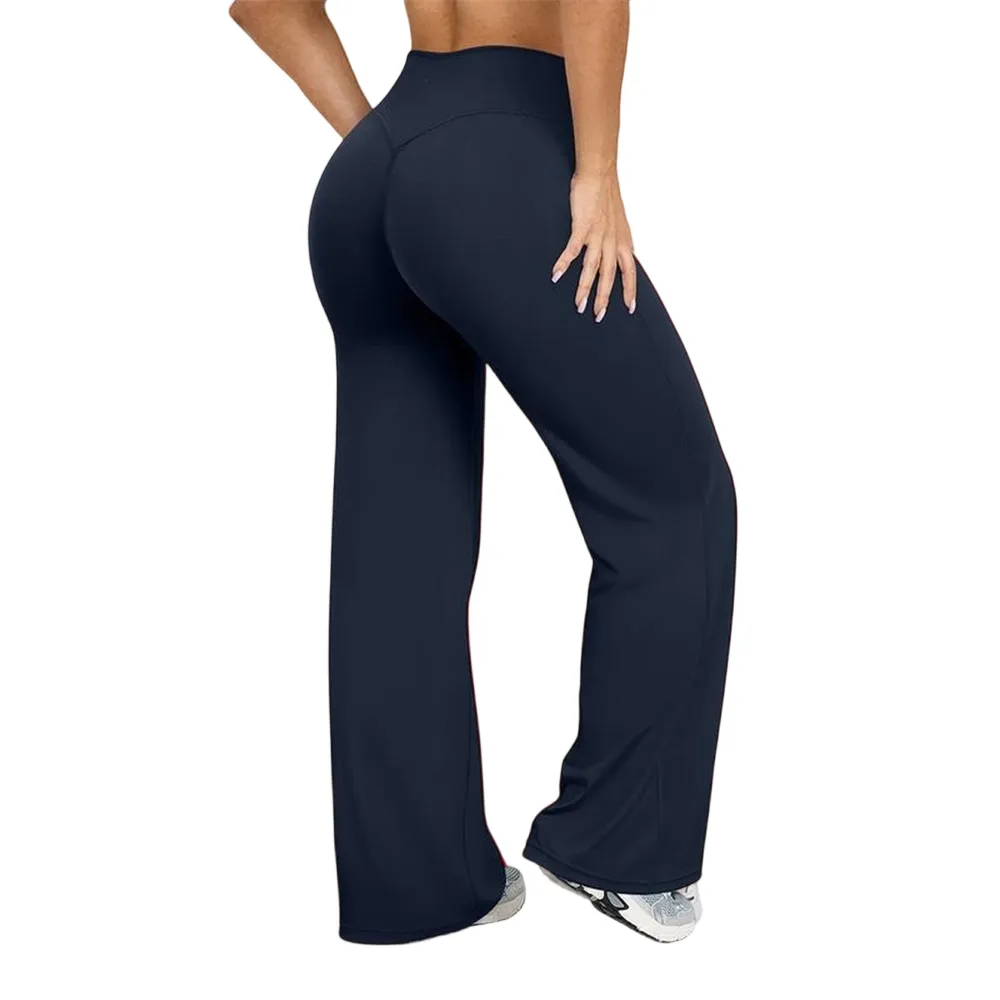 Women's Casual Pants - High-waisted Loose-Fitting Casual Pants