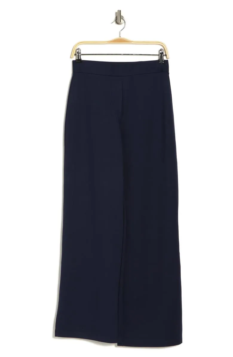 Wide Leg Pull-On Pants