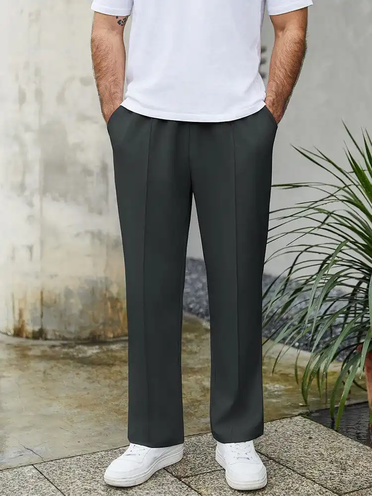 Casual Versatile Knit Jogger Pants