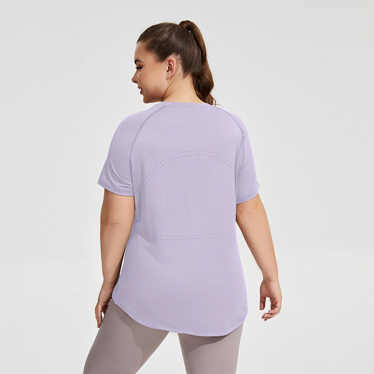 Women’s Oversized Breathable Fitness T-Shirt