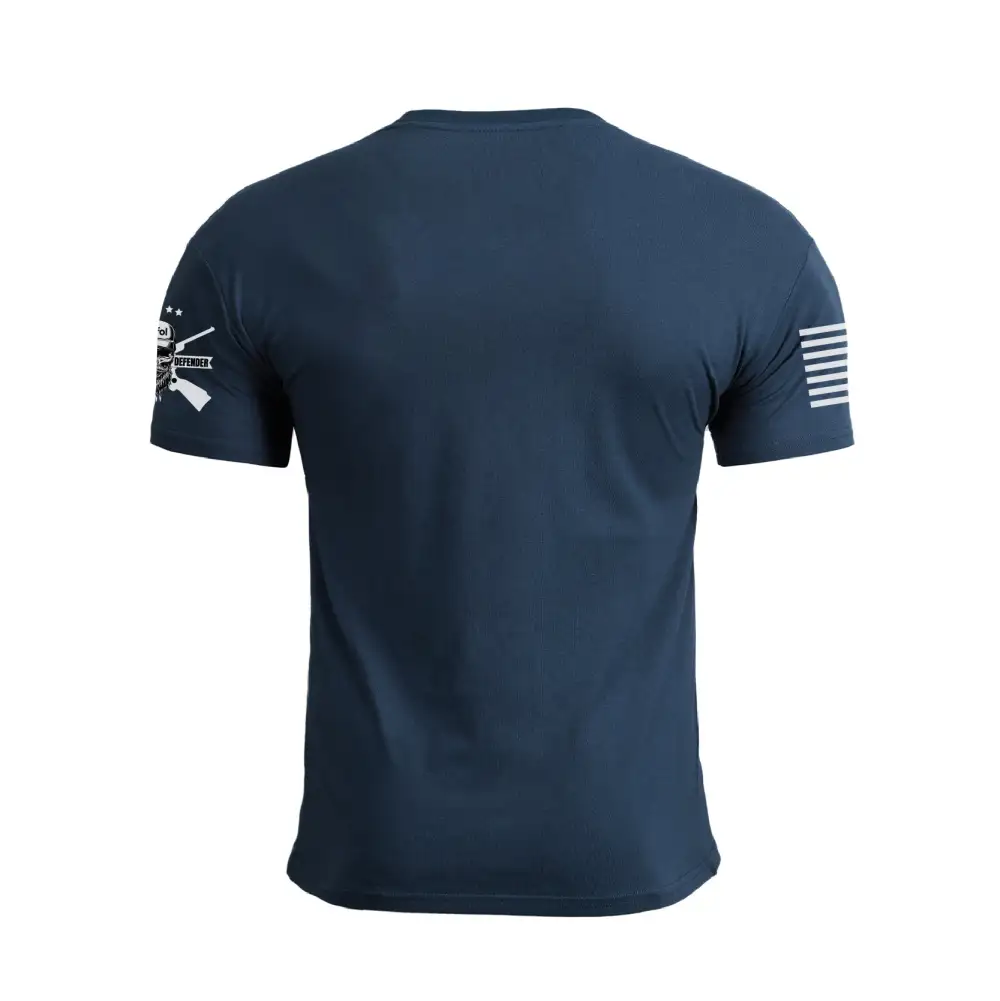 AMERICA IS THE LAND OF THE BRAVE GRAPHIC TEE