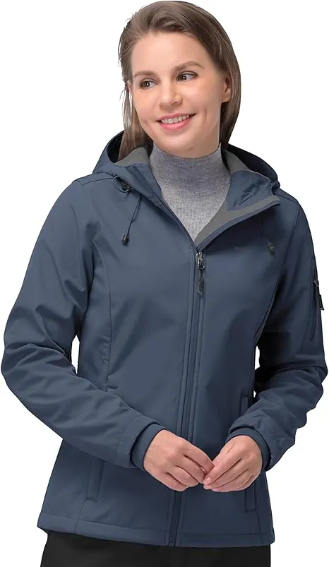 Women’s Softshell Fleece-Lined Jacket – Lightweight Warmth for Every Adventure
