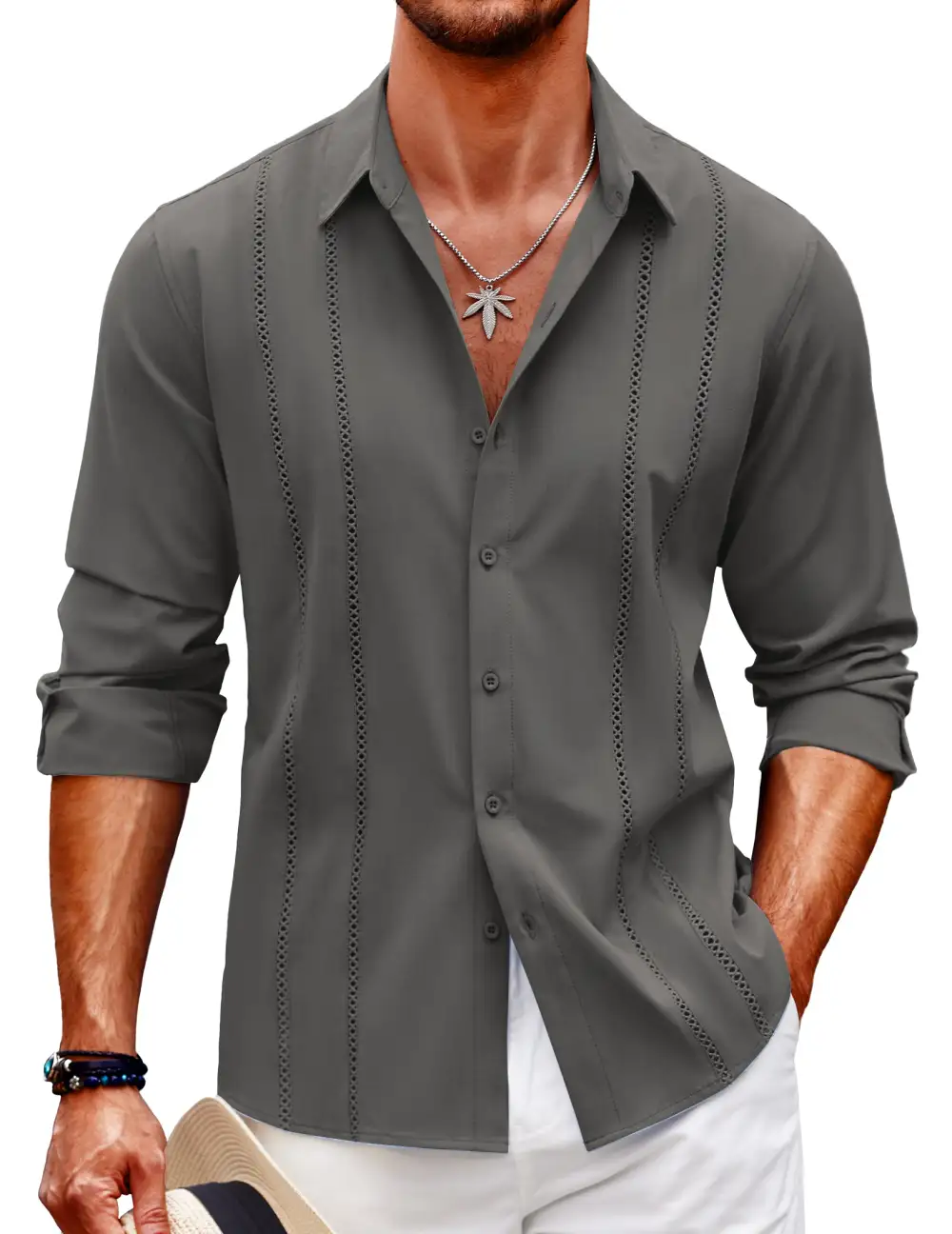 Casual Long Sleeve Button Down Shirt