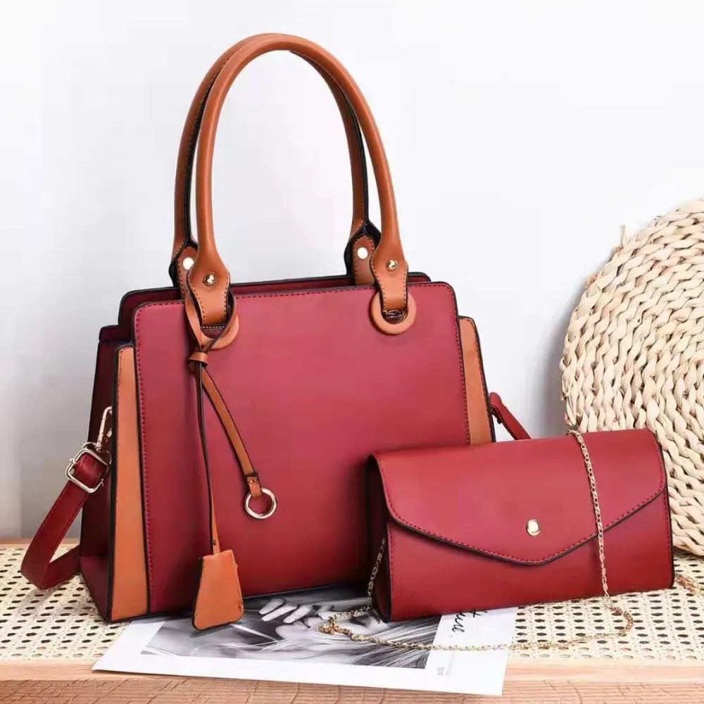 European American Style Large Mother Child PU Handbag Sequin