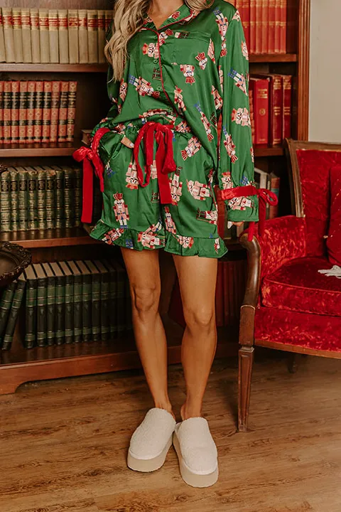 Nutcrackers March Satin Pajama