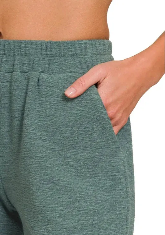 Cotton Slub Short Pants