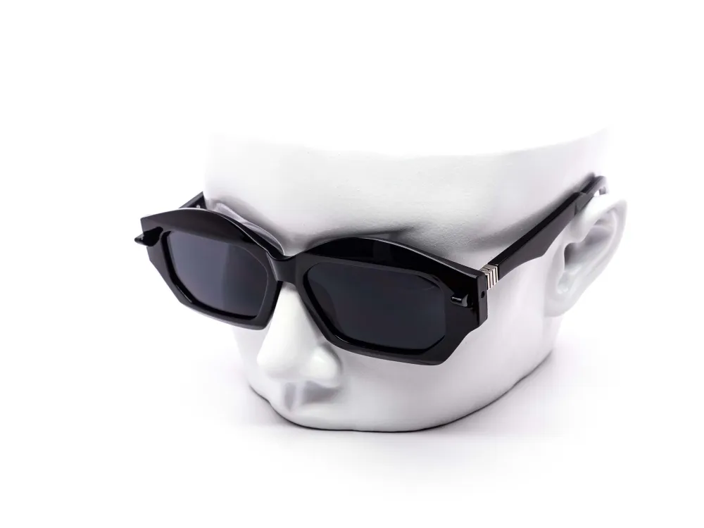 12-Pack Minimalist Hexagon Square Assorted Sunglasses