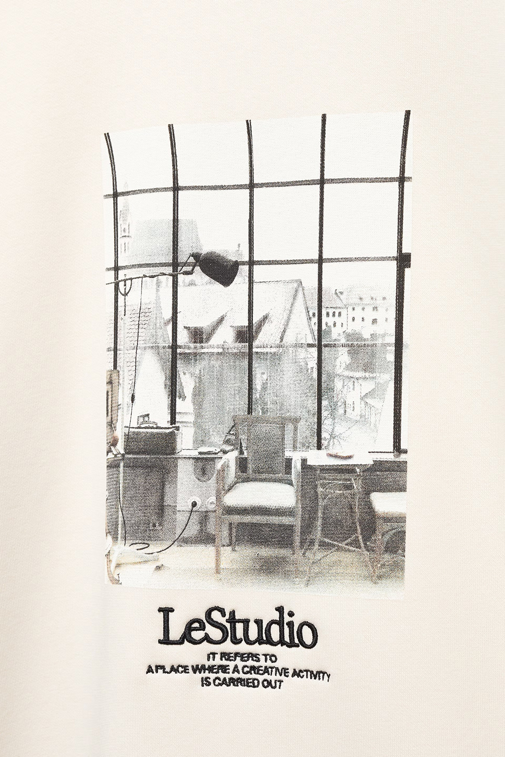 Printed Picture Sweatshirt