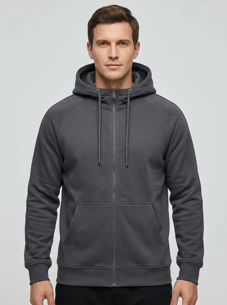 Everyday Geometric Zip-Up Design Men's Sport Jacket