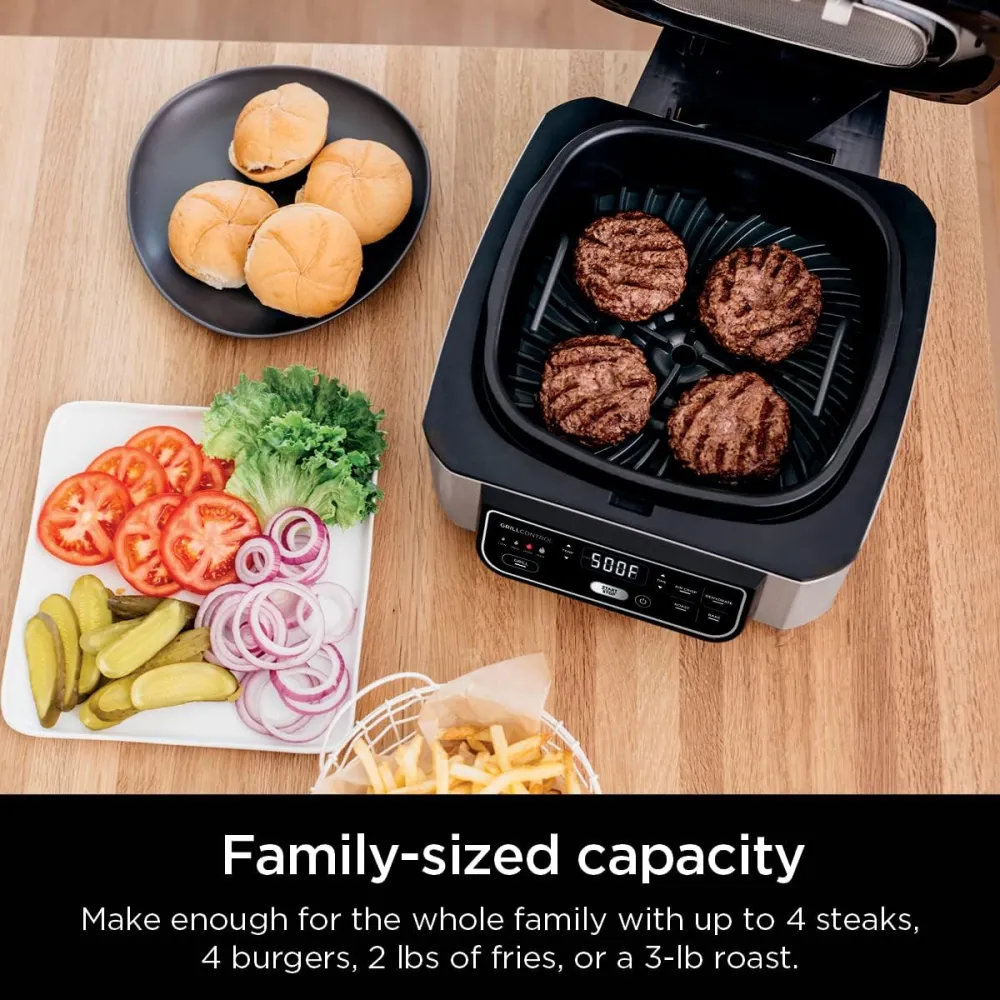 Ninja EG201 Foodi 6-in-1 Indoor Grill with Air Fry