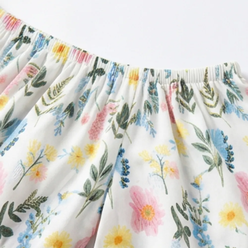 Pocket Floral Off Maxi Dress