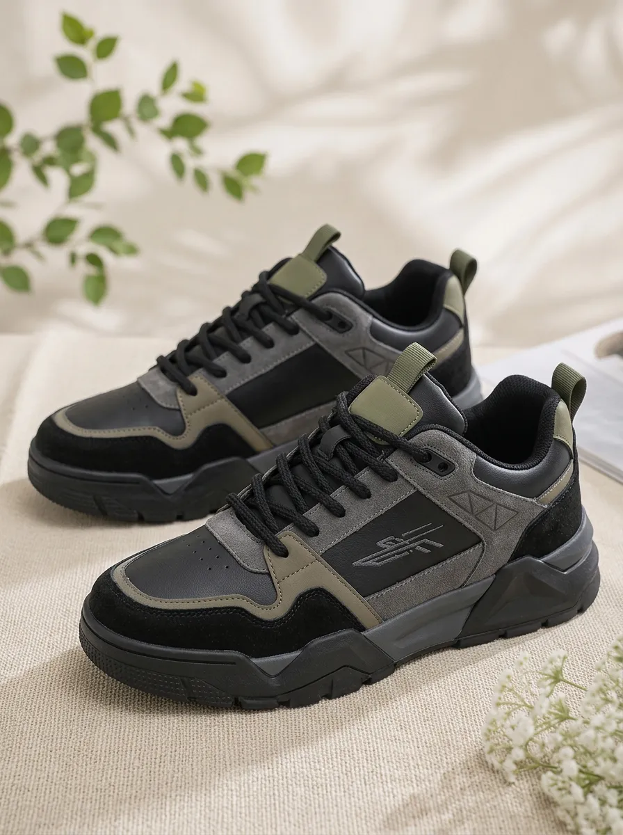 Men's Versatile Casual Streetwear Patterned Casual Skate Shoes